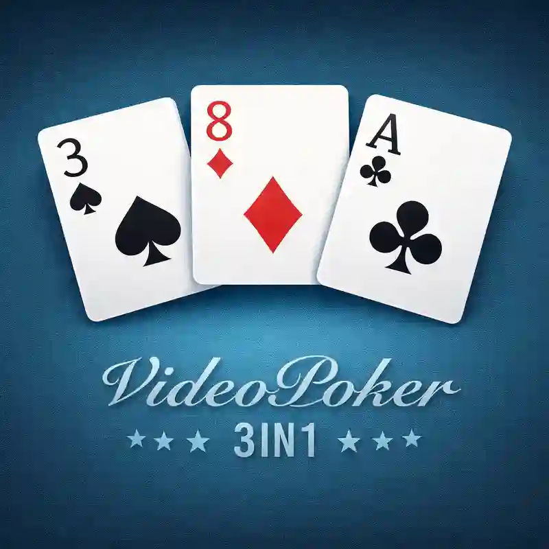 Videopoker 3in1 Table Game